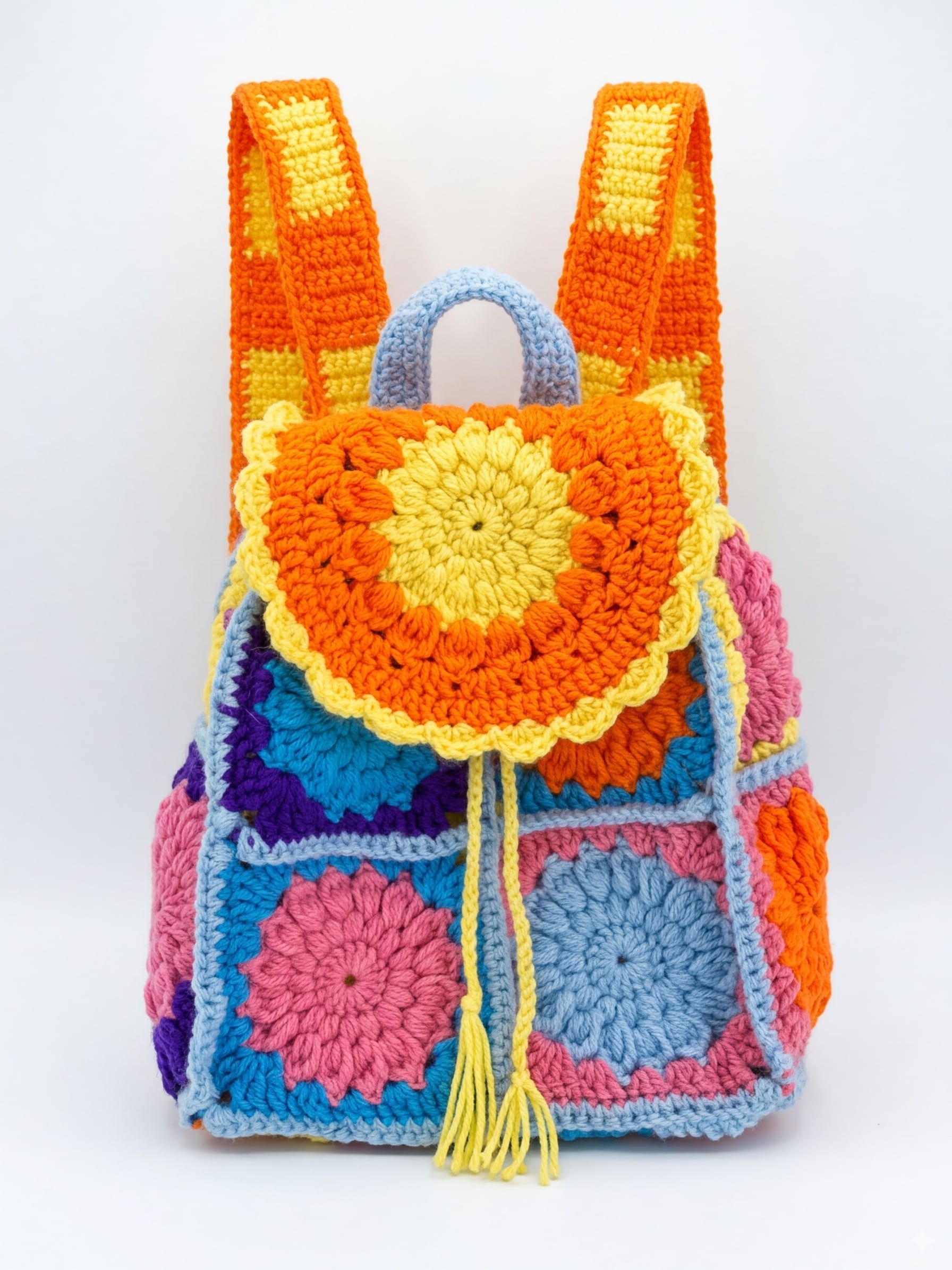 Rainbow Flower Bag